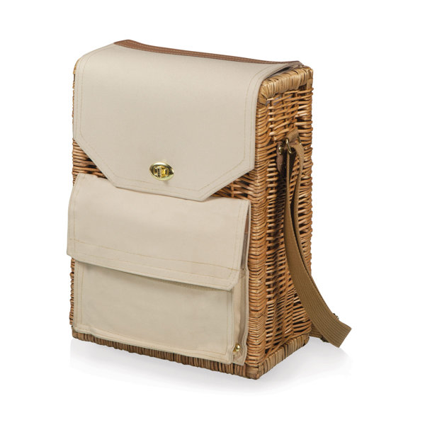 A Home Wicker Picnic Backpack , Service for 2 Wayfair